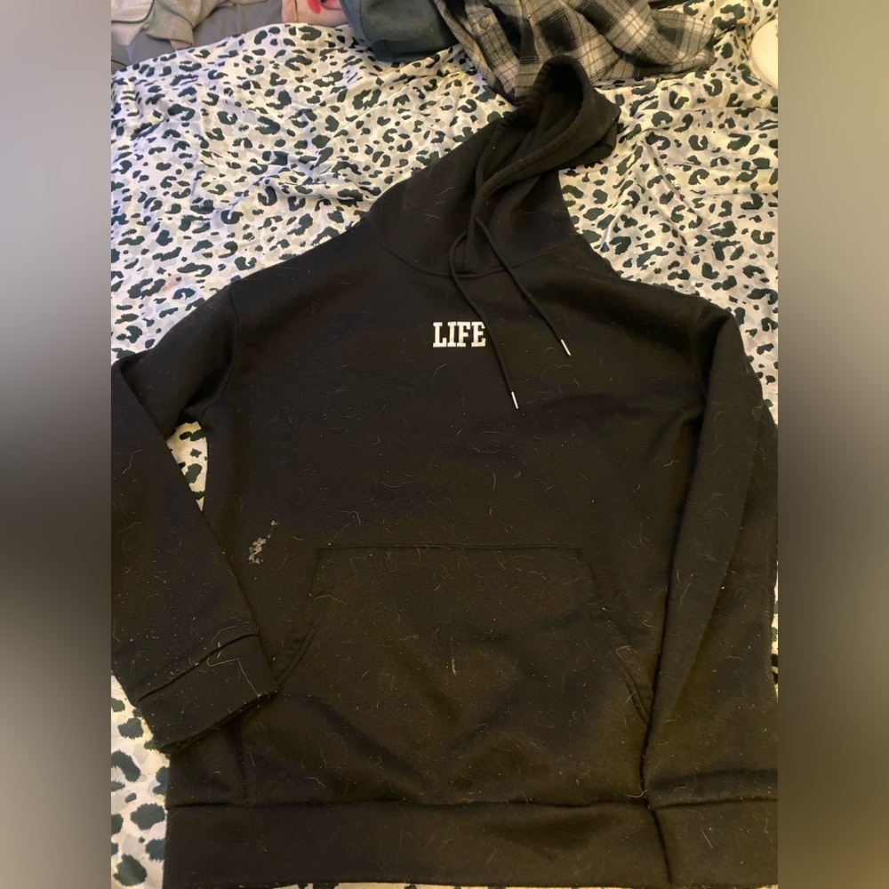 Black Hoodie Sweater for Men